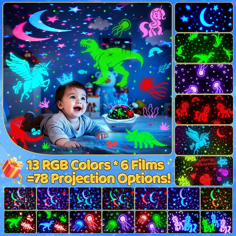 One Fire Star Projector Night Light for Kids - Image 3